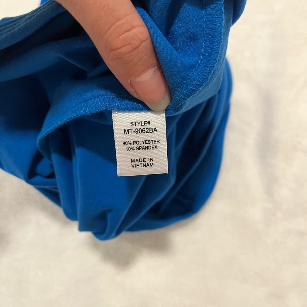 BRAND NEW Royal Blue Zenana Bodysuit - Size Medium - Picture 8 of 10
